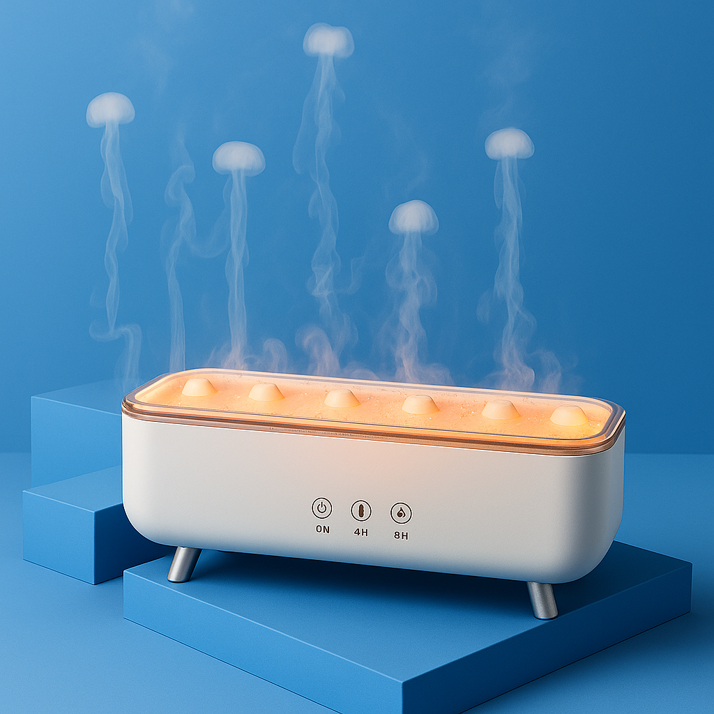 Jellyfish Humidifier by Kumori – Quiet Aroma Diffuser for Bedroom