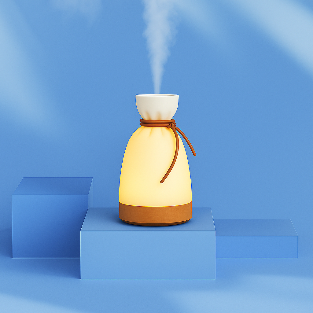 Apothecary Bag Humidifier by Kumori – Aroma Diffuser for Home & Travel