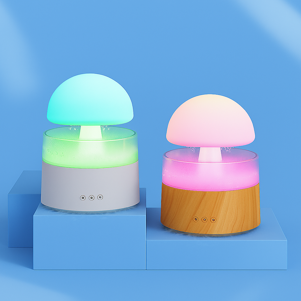 Cloud Humidifier by Kumori – Aromatherapy Rain Diffuser for Home